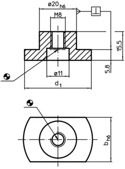                                             Fixed Slot Tenons with cylindrical fastening
 IM0002522 Zeichnung
