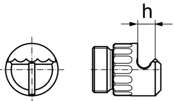                                             Gripper Studs four-point
 IM0005471 Zeichnung
