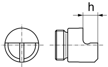                                             Gripper Studs smooth
 IM0005472 Zeichnung
