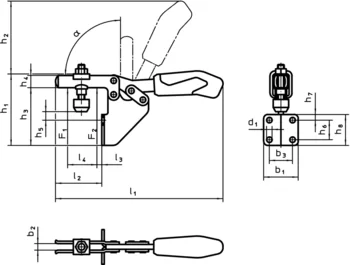                                             Clamping screw (spare part of toggle clamp) Clamping Screw
 IM0009336 Zeichnung
