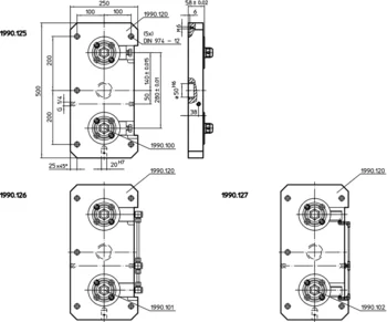                                             Base Plates with 2 connecting elements
 IM0010478 Zeichnung
