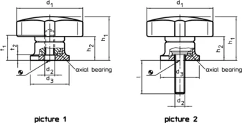                                             Palm Grips with axial bearing
 IM0001097 Zeichnung en
