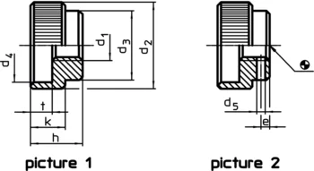                                             Knurled Nuts DIN 6303
 IM0001253 Zeichnung en
