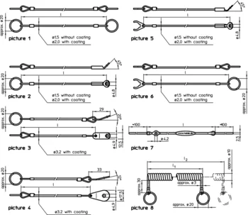                                 Retaining Cables
 IM0002789 Zeichnung en
