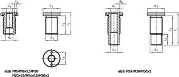                                 Accessories for: 22350. Locating Bushings, plain for lifting pins
 IM0006605 Zeichnung en
