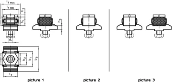                                             Taper Clamping Units plain / ribbed, M8
 IM0007171 Zeichnung en
