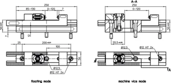                                 Accessories for: 1586.  Combination Clamping Bars 
 IM0007634 Zeichnung en
