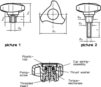                                 Three-Lobed Torque Handles
 IM0013340 Zeichnung en
