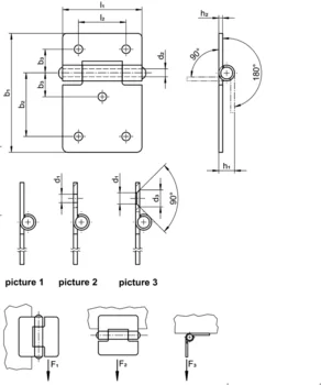                                             Hinges elongated on one side
 IM0017526 Zeichnung en
